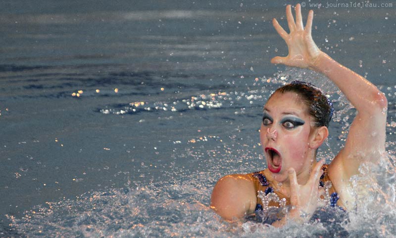 margaux chrétien championne de france junior de natation synchronisée 2010