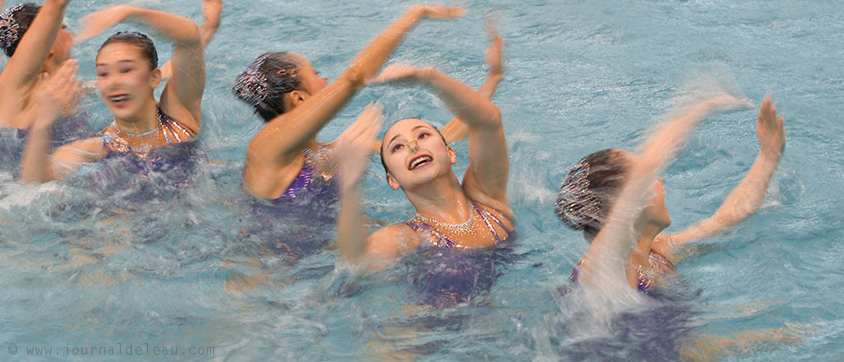 synchro swimming china french open