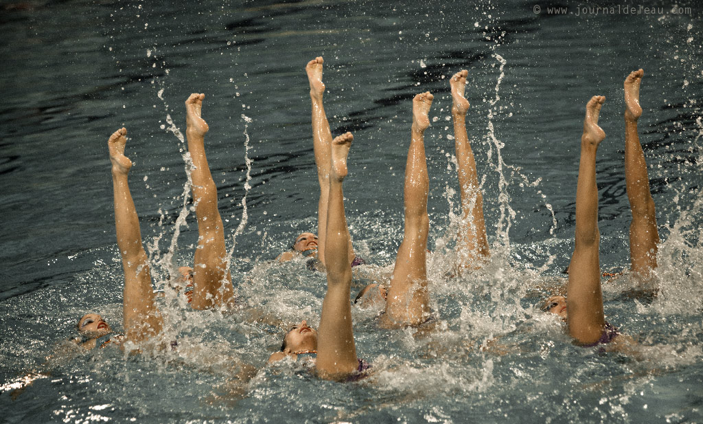european championships synchronised swimming eindhoven teams free greece