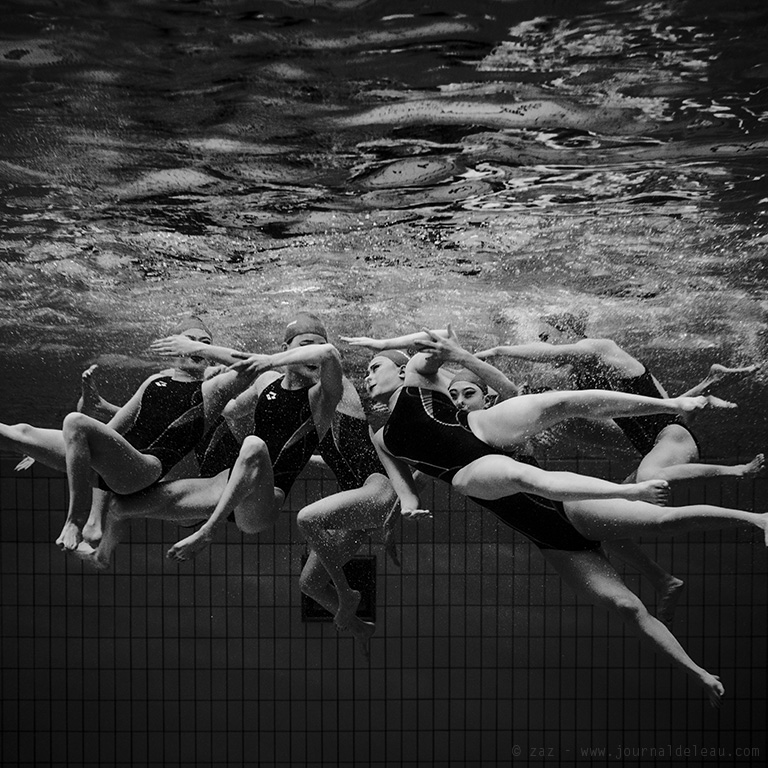 underwater synchronized swimming china team
