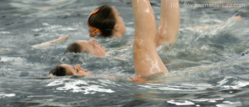 photo natation synchronisée