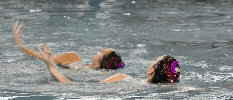 photographie natation synchronisée