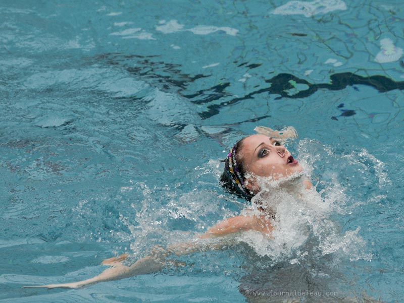 Vice championne de france de natation synchronisée