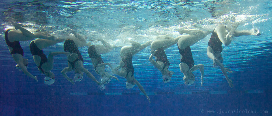 entraînement équipe de france de natsynchro