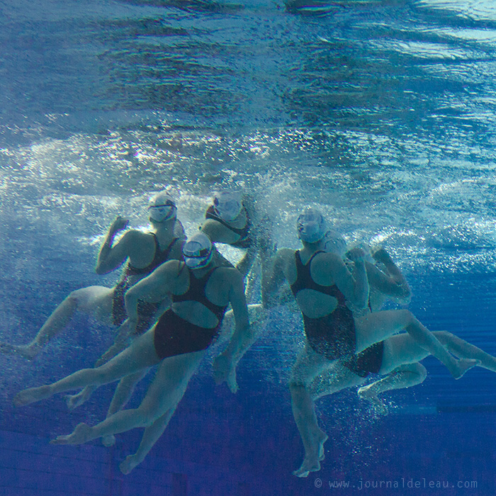 natsynchro sous l'eau