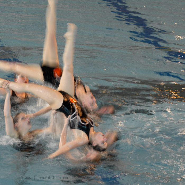 Belgique porté double - natation synchronisée