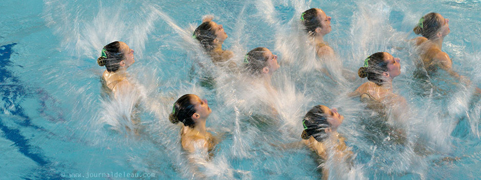 Aqua Synchro Lyon - vice championnes de France 2010