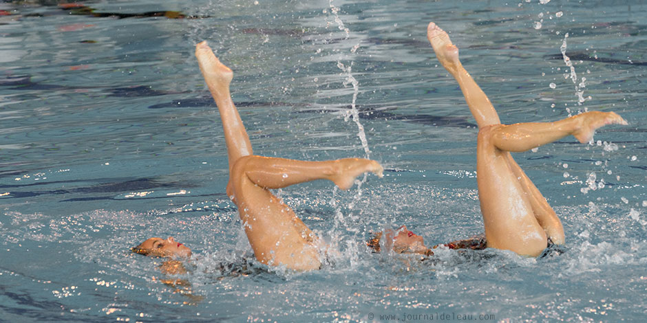 synchronized swimming duet - Spain