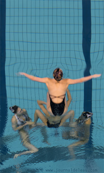 open de france de france de natation synchronisée à Montreuil