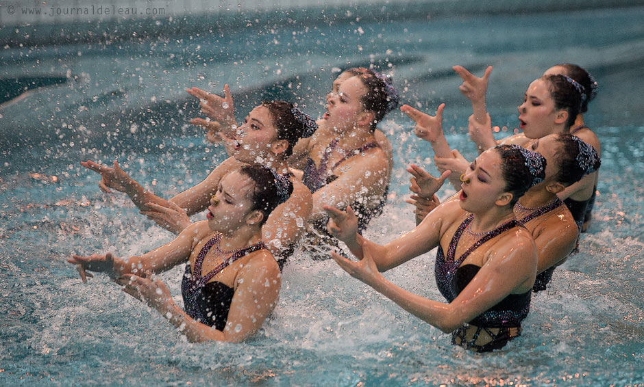 synchonized swimming china team