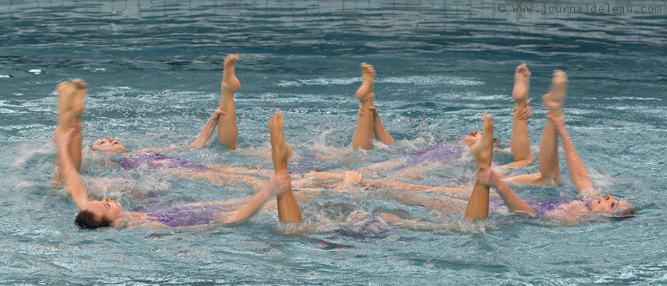 chine natation synchronisee