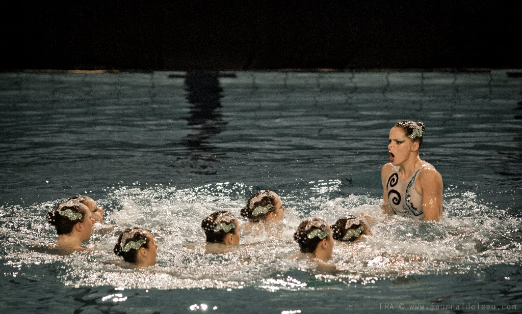 championnats europe nat synchro equipe libre france