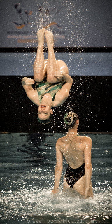 european championships synchronised swimming eindhoven teams free switzerland